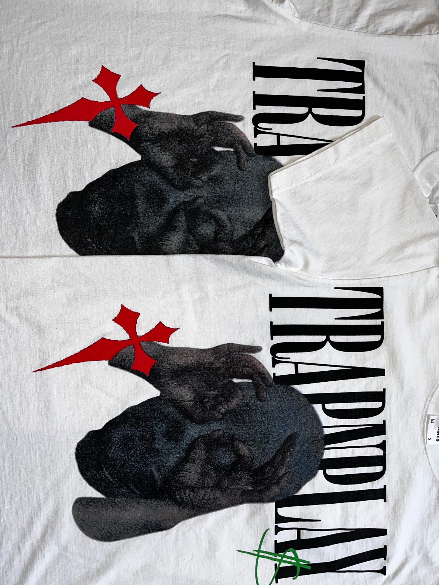 White Heavyweight “Balaclava” tee